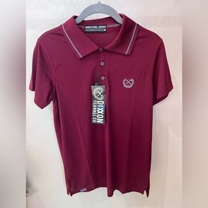Burgundy Dixxon Flannel Company. Classics Redefined Sport/Polo Top
